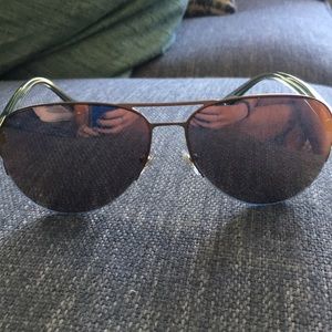Tory Burch Aviator Sunglasses